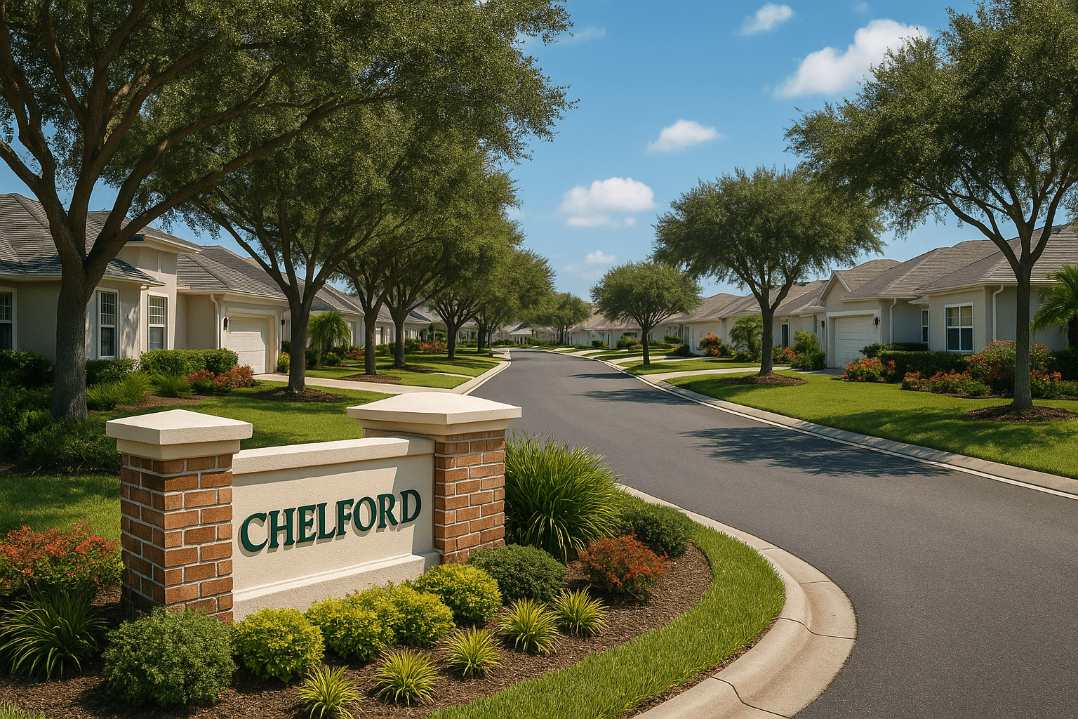Photorealistic Chelford Entrance