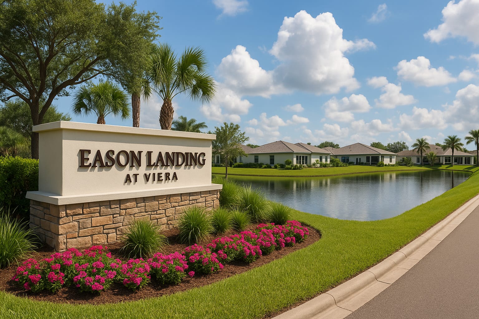 Photorealistic Eason Landing Entrance