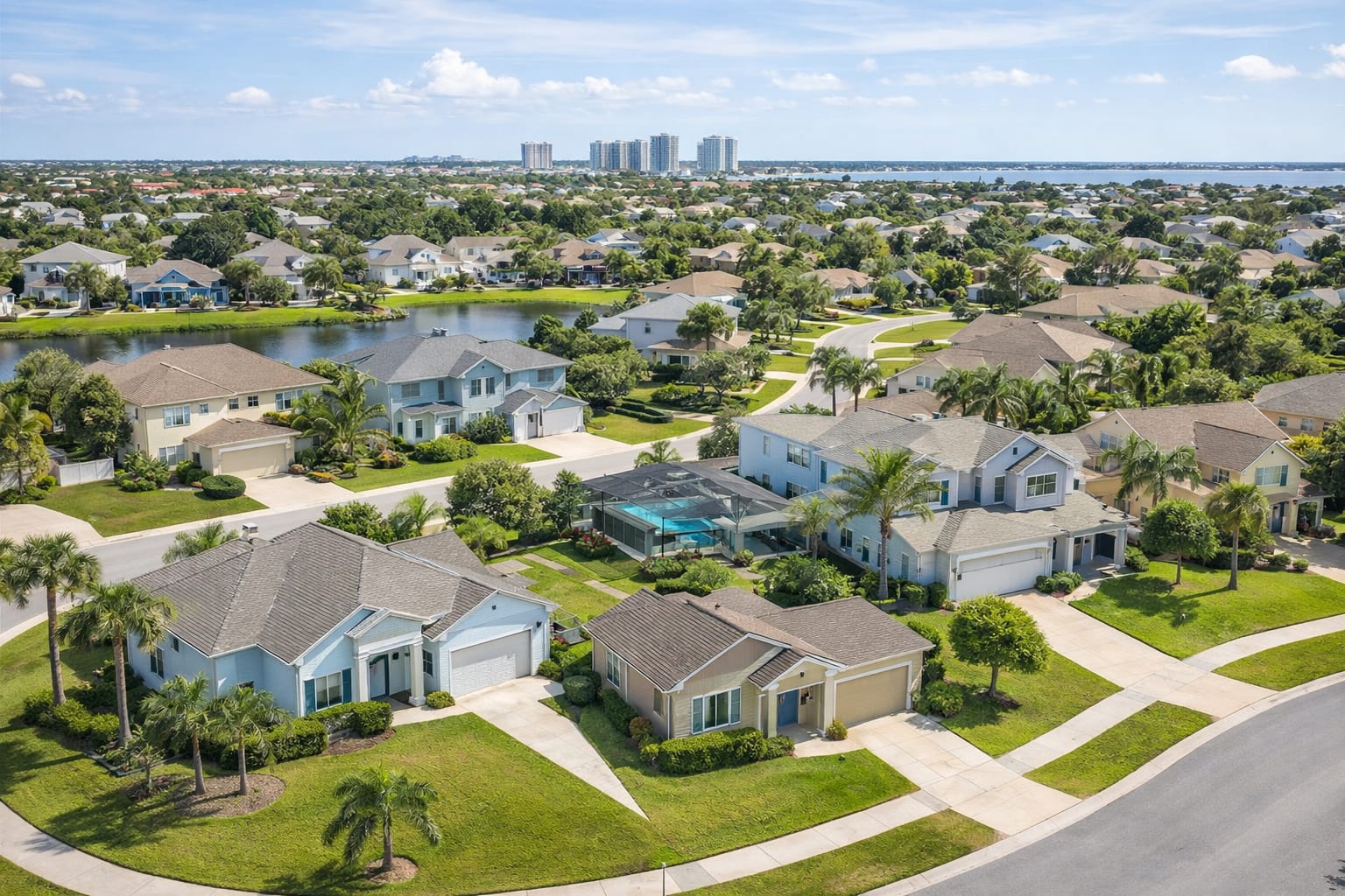 Investment properties in Melbourne Florida including rental homes and residential neighborhoods