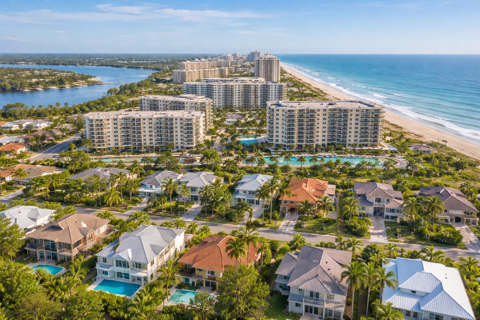 Rental demand in Brevard County Florida showing homes, apartments, and coastal properties