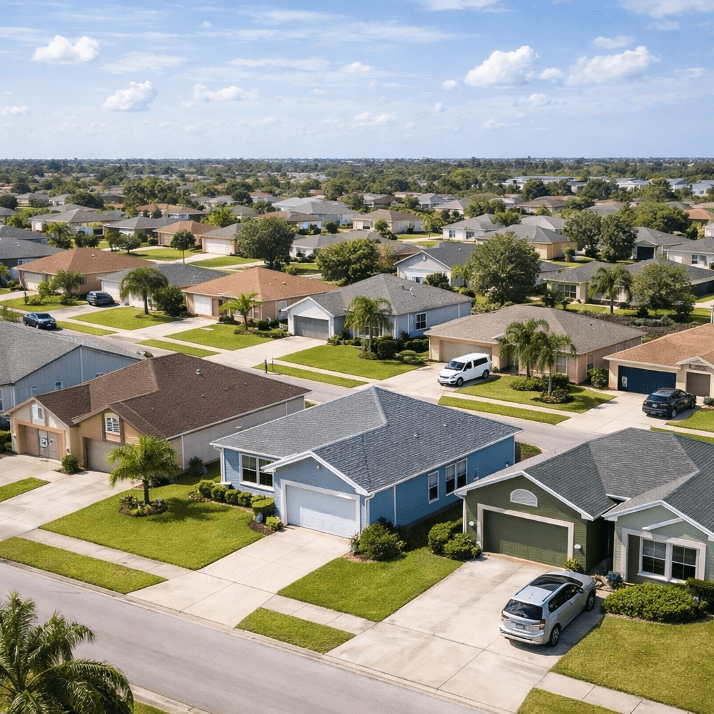 Investment properties in Rockledge Florida including residential neighborhoods and rental homes